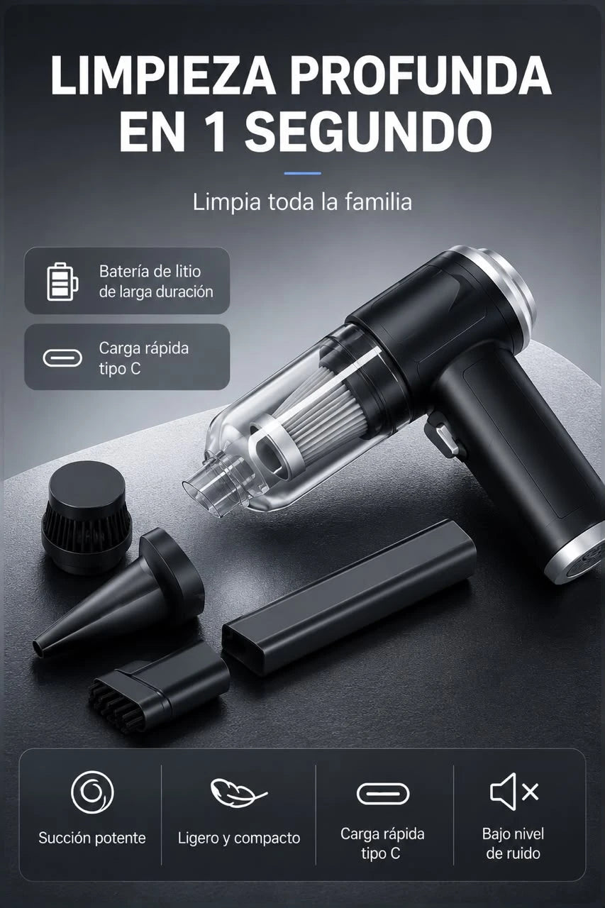 Aspiradora Inalámbrica de Alta Potencia