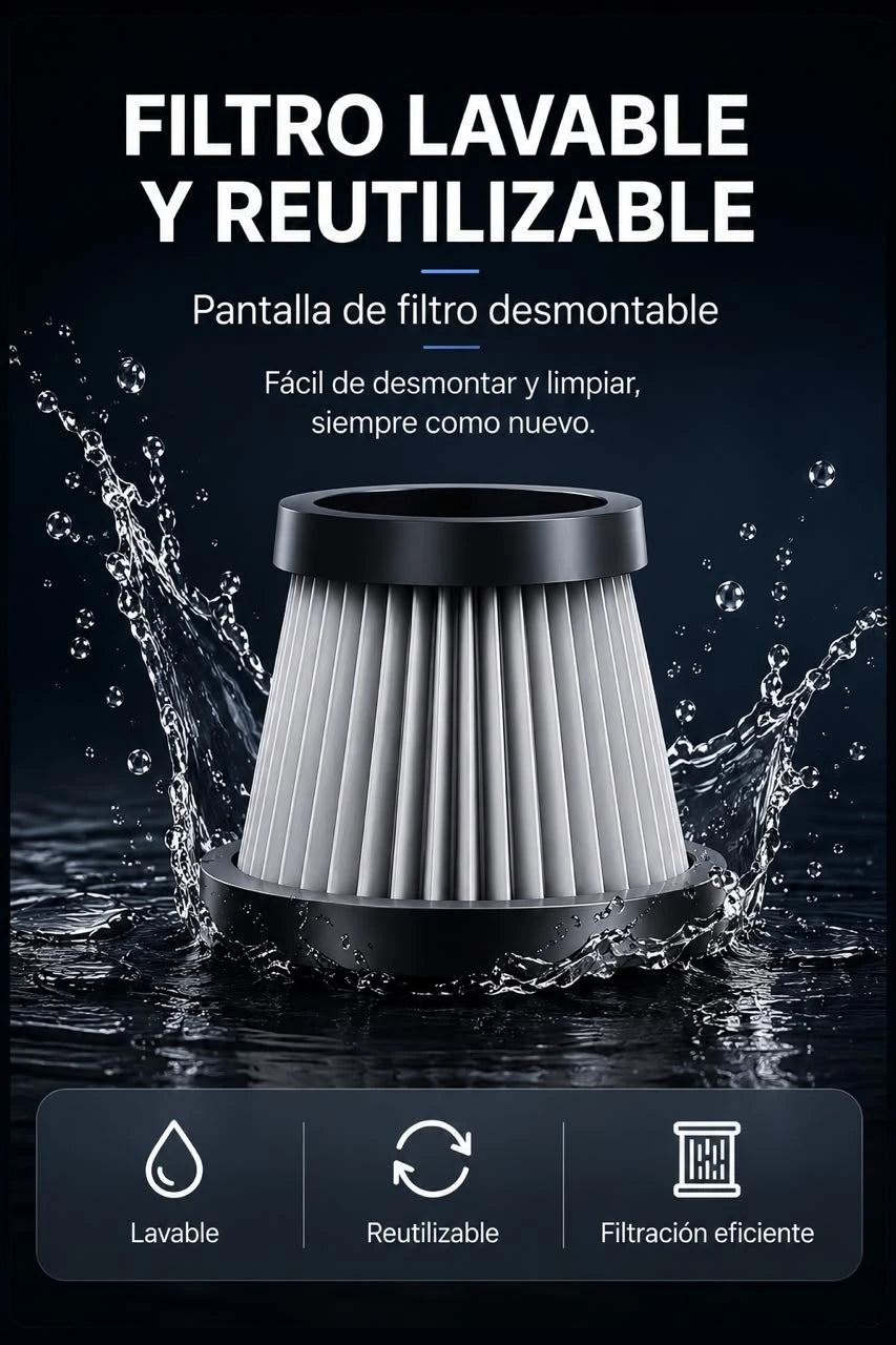 Aspiradora Inalámbrica de Alta Potencia